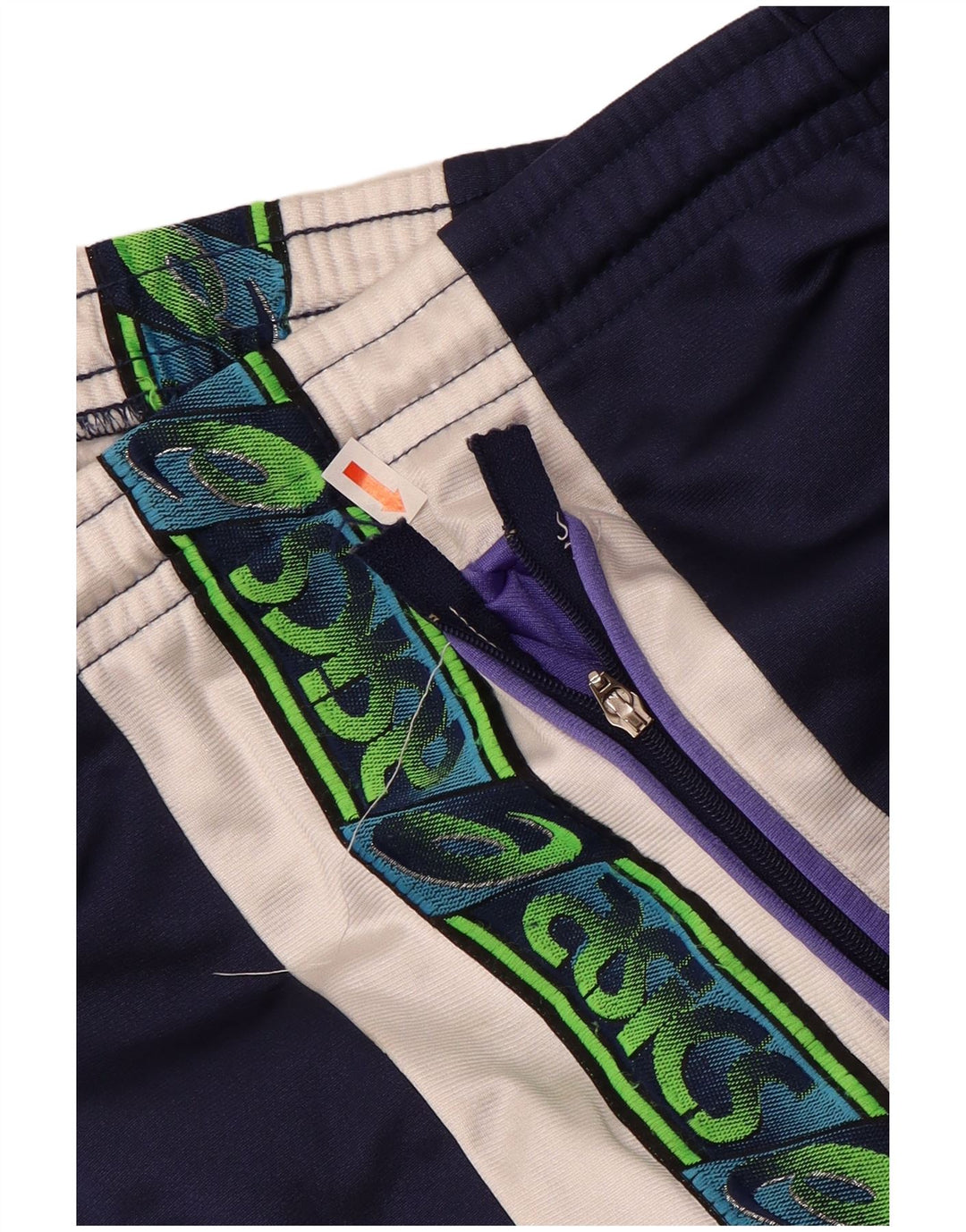 Asics γυναικεία φόρμα IT 46 Large Navy Blue Colourblock Polyamide