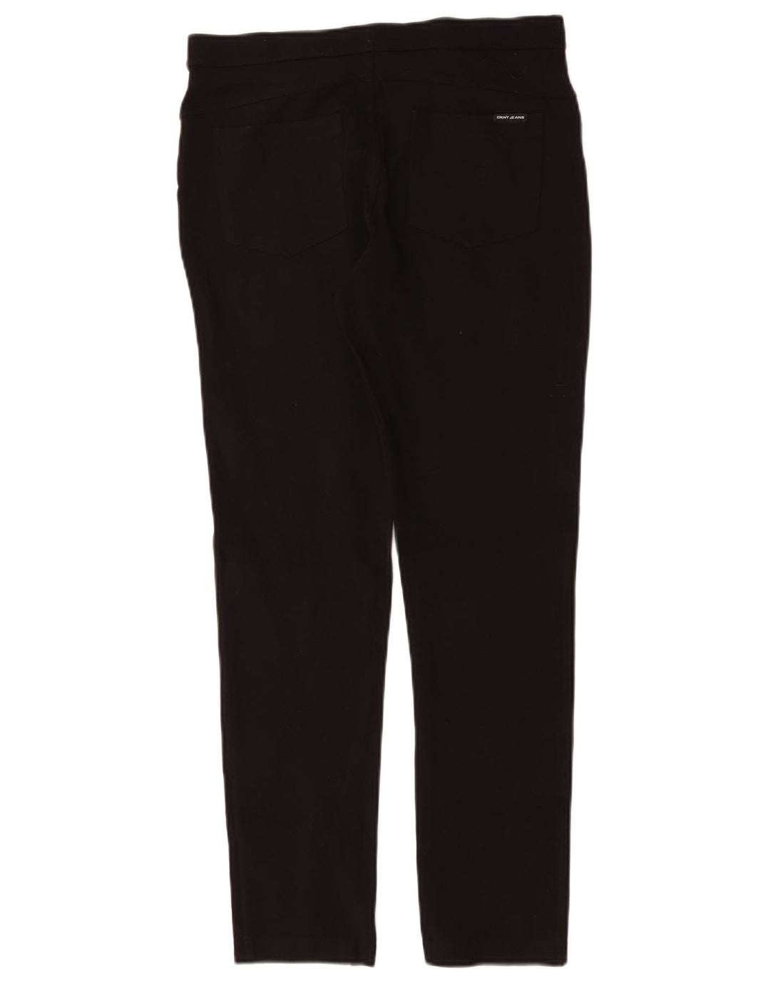 Dkny Γυναικείο Slim Casual Παντελόνι Medium W30 L29 Μαύρο βισκόζη