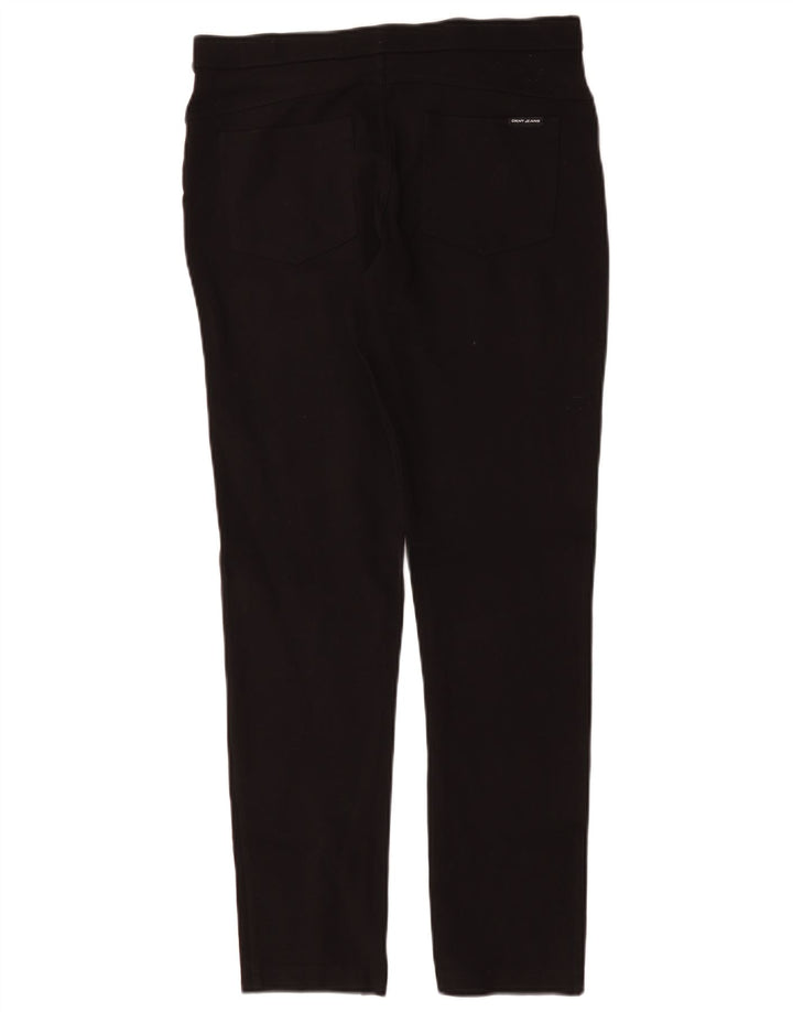 Dkny Γυναικείο Slim Casual Παντελόνι Medium W30 L29 Μαύρο βισκόζη