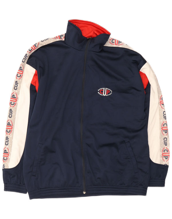 Ανδρική φόρμα Campagnolo Top Jacket UK 44 XL Navy Blue Colorblock Sports