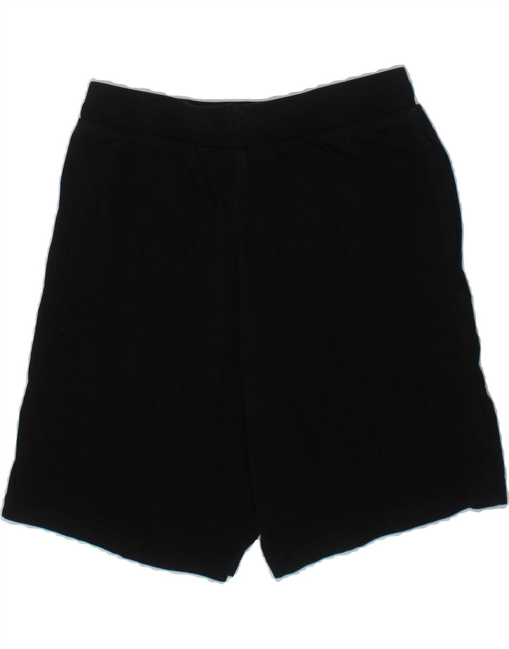 CHAMPION Boys Graphic Sport Shorts 9-10 Years Medium Black Cotton Vintage Champion and Second-Hand Champion from Messina Hembry 