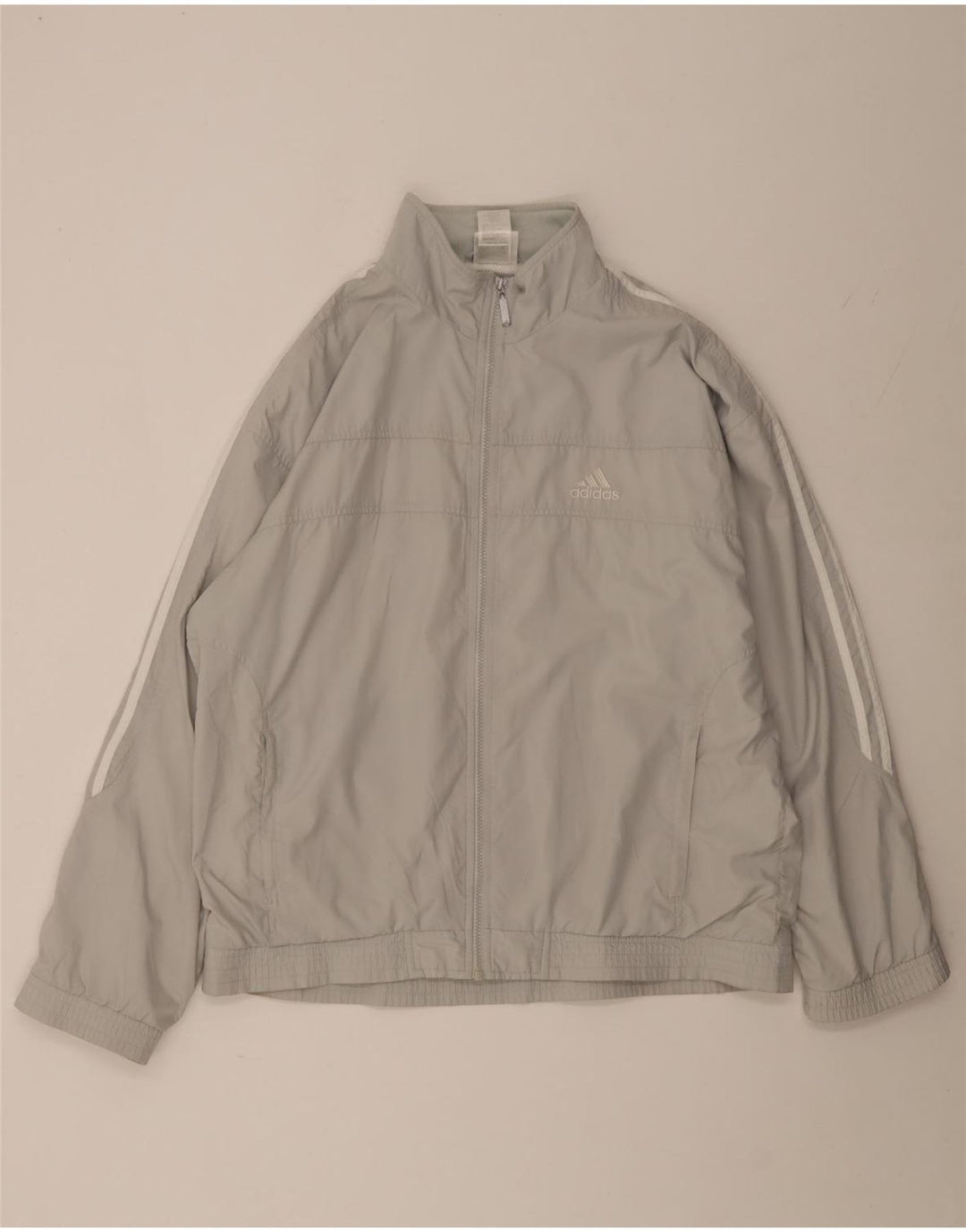 Ανδρική φόρμα Adidas Top Jacket UK 42/44 Large Grey Polyester