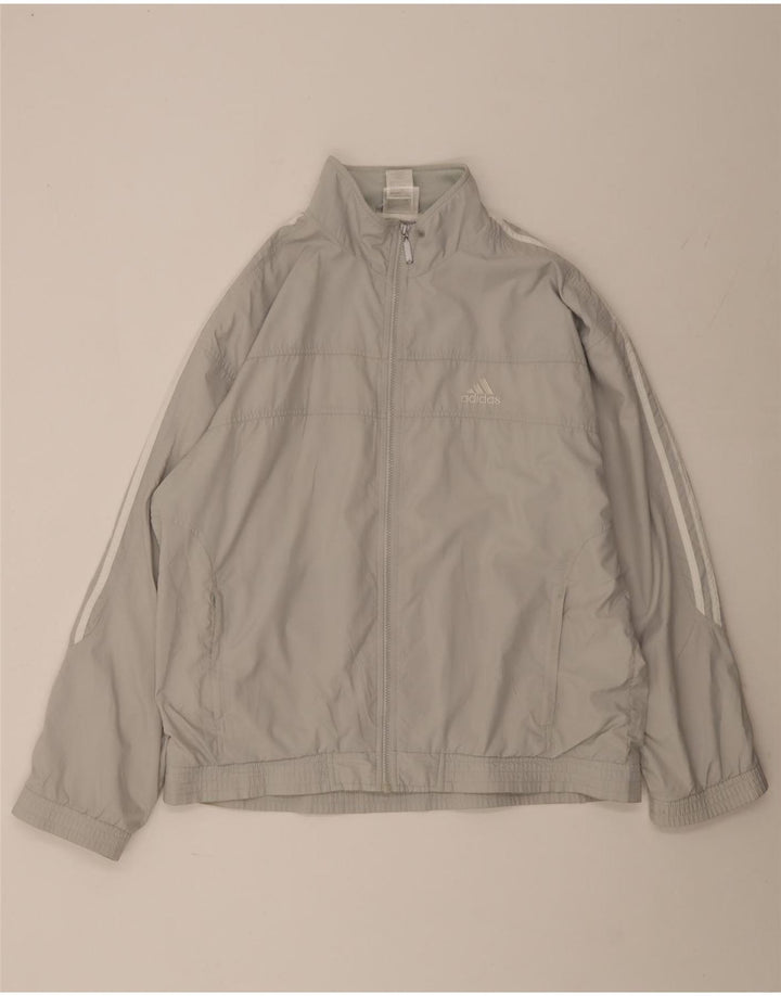 Ανδρική φόρμα Adidas Top Jacket UK 42/44 Large Grey Polyester