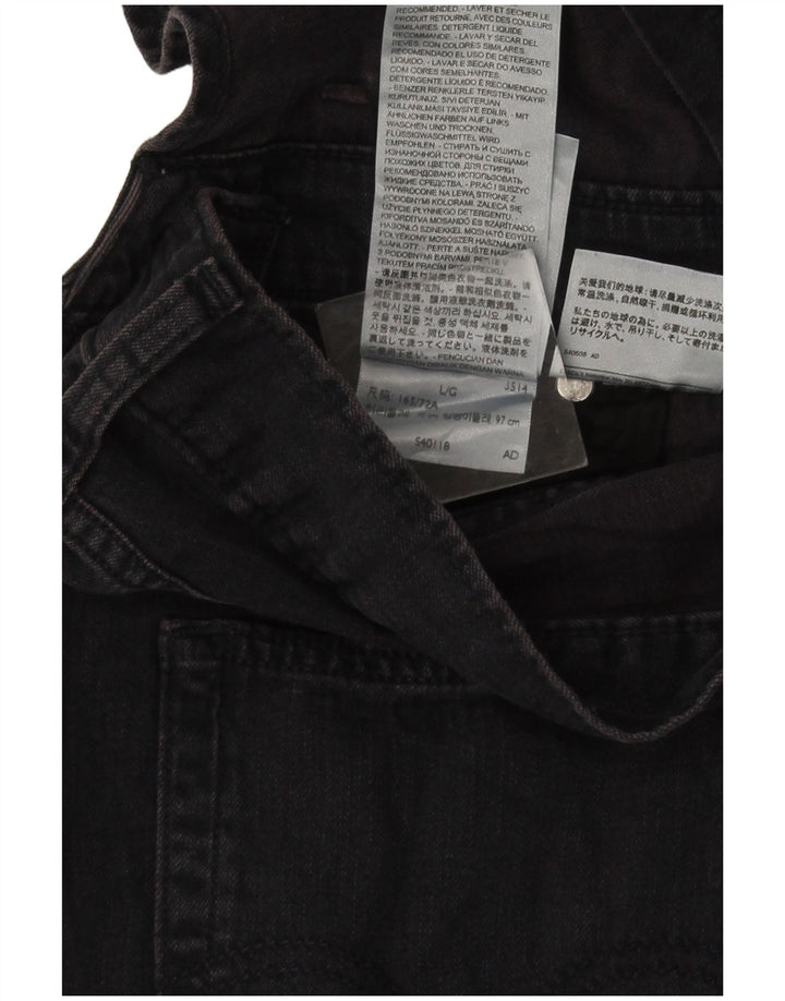 Levi's Mens Dungarees Slim Jeans Large W36 L28 Γκρι βαμβακερό