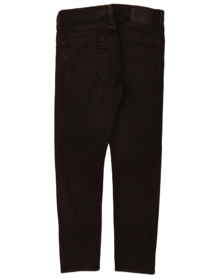 Ανδρικό τζιν Levi's Slim W32 L28 Μαύρο βαμβακερό