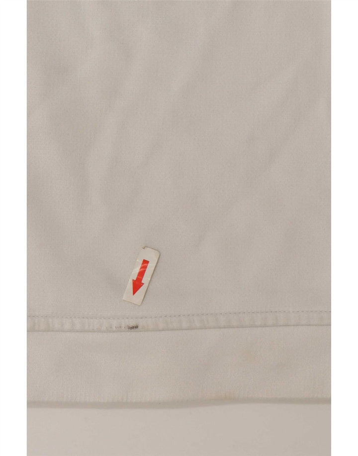 Ανδρική φόρμα πουλόβερ με φερμουάρ Adidas Top XL Λευκός Πολυεστέρας