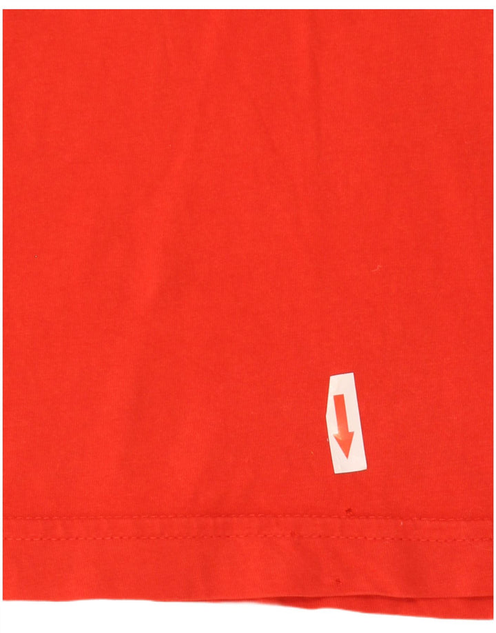 Ανδρικό γραφικό μπλουζάκι Puma Top Medium Red