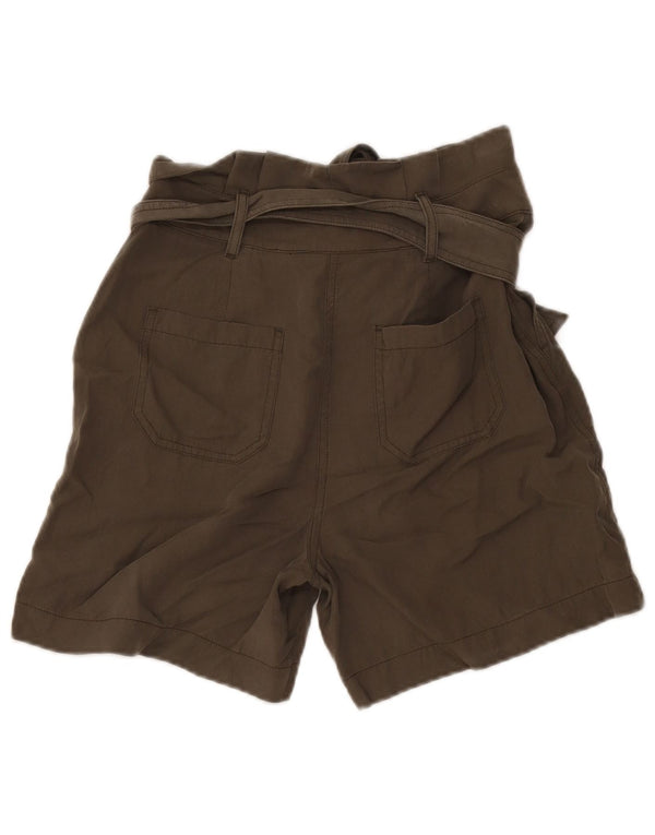 Boden Γυναικείο Casual Σορτς UK 8 Small W30 Khaki Lyocell