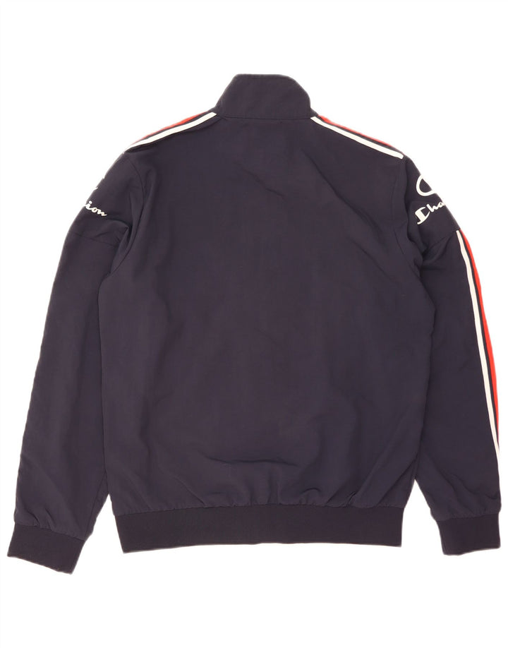 Ανδρική αθλητική φόρμα γραφικών CHAMPION Top Jacket Medium Navy Blue