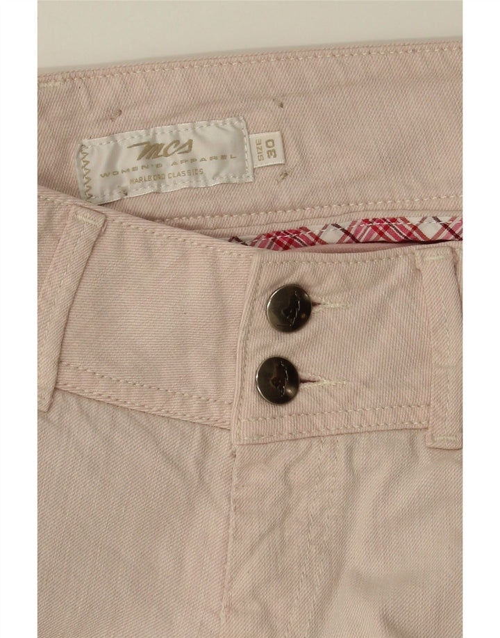 MARLBORO CLASSICS Womens Slim Casual Trousers W30 L32 Pink Vintage Marlboro Classics and Second-Hand Marlboro Classics from Messina Hembry 