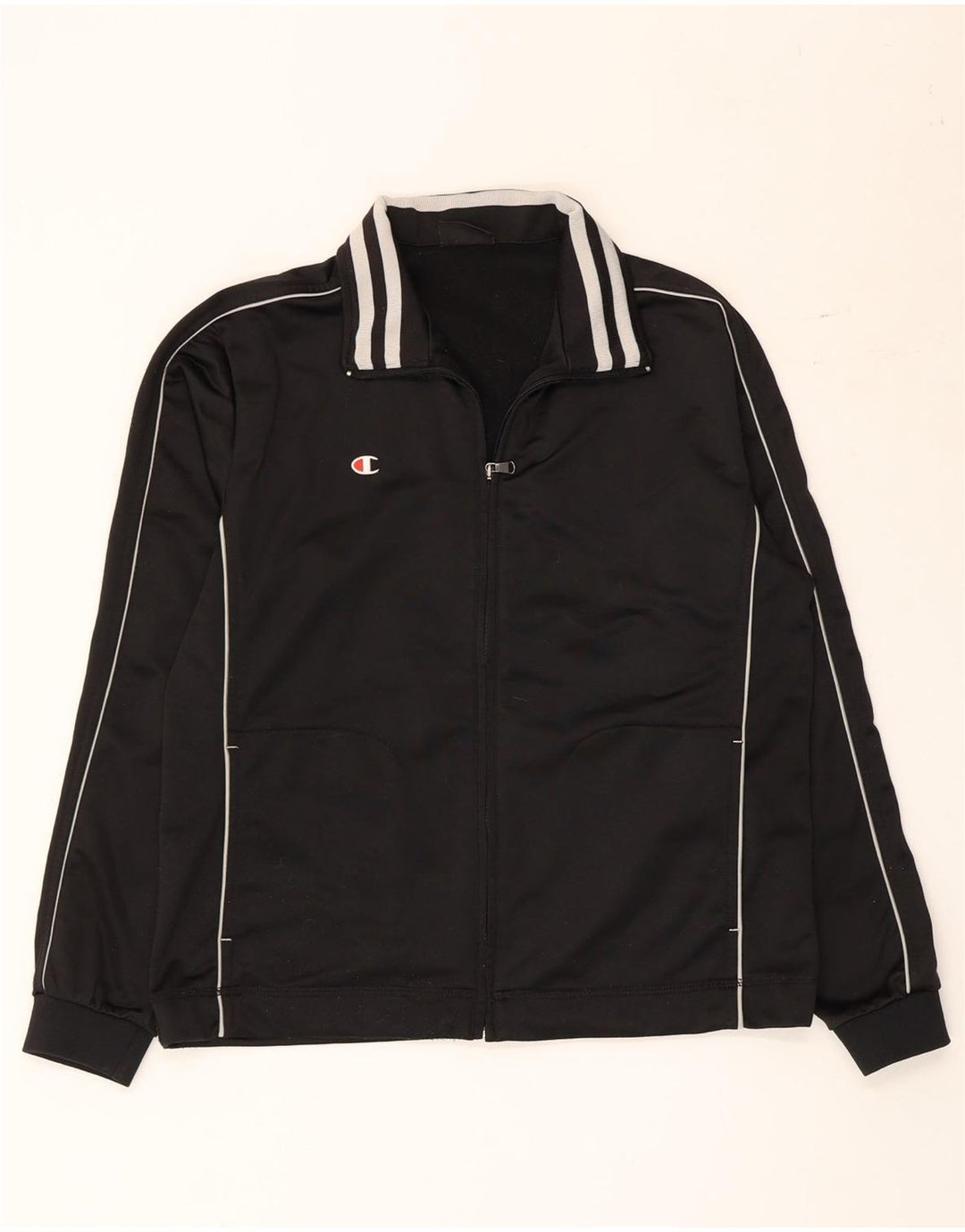 Ανδρική αθλητική φόρμα Champion Top Jacket Medium Black Colorblock Polyester