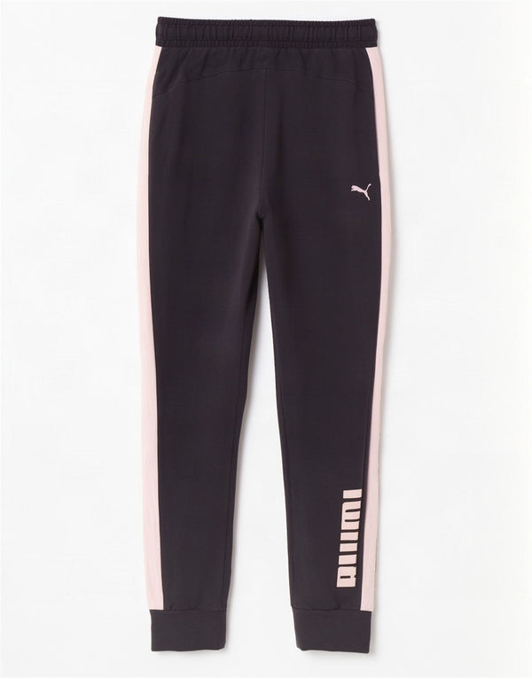 Γυναικεία αθλητική φόρμα Puma Παντελόνι Joggers UK 10 Small Black Colourblock