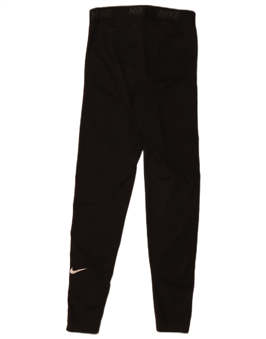 Γυναικεία Nike Dri Fit Graphic κολάν UK 10 Small Black Polyester