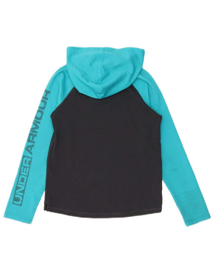 UNDER Armour Boys Graphic Top Μακρυμάνικο 9-10 ετών Μεσαίο Μαύρο