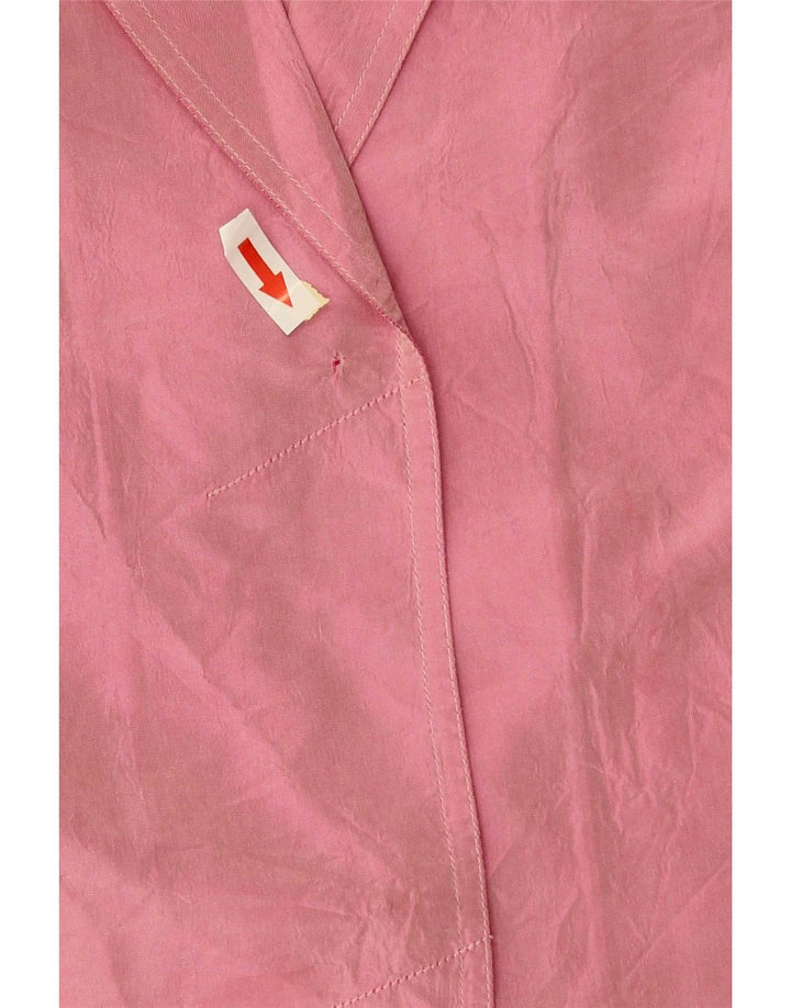 Vintage γυναικείο πουκάμισο μπλούζα EU 38 Medium Pink Acetate