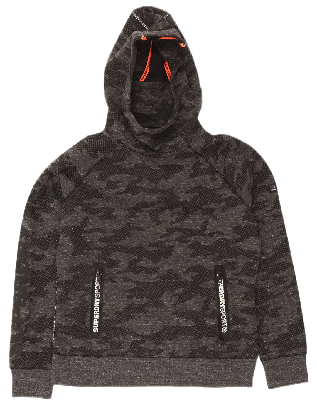 Γυναικεία φόρμα Superdry Graphic UK 18 XL Grey Camouflage Polyester