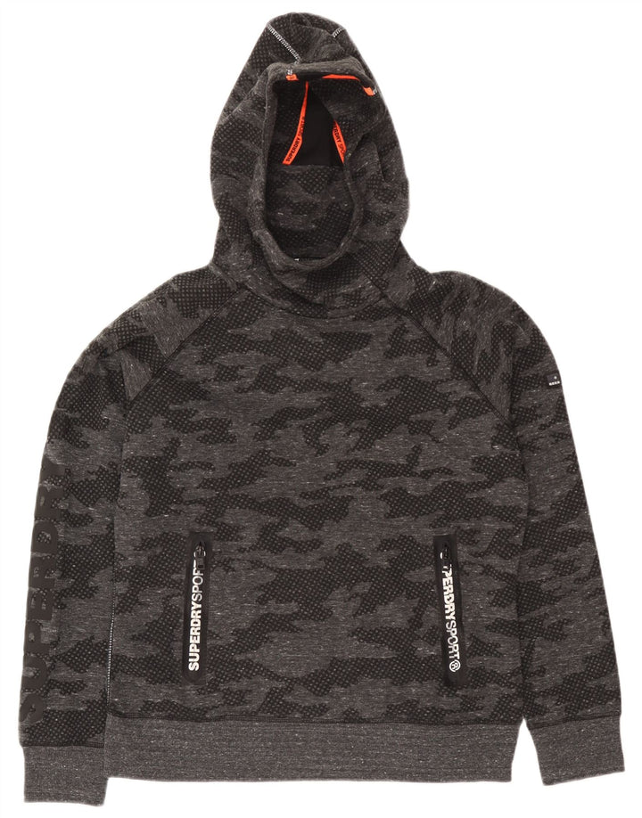 Γυναικεία φόρμα Superdry Graphic UK 18 XL Grey Camouflage Polyester