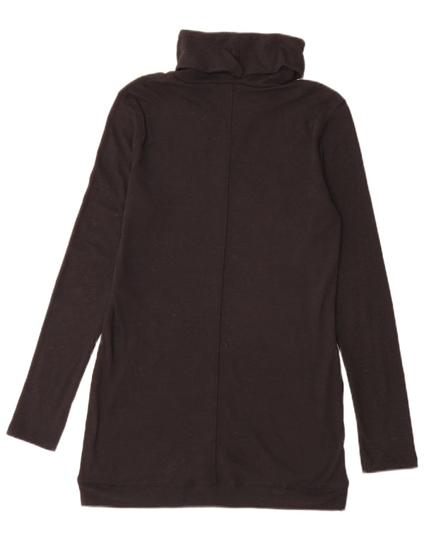 Marks & Spencer Γυναικείο πουλόβερ με ρολό λαιμόκοψη UK 10 Small Black