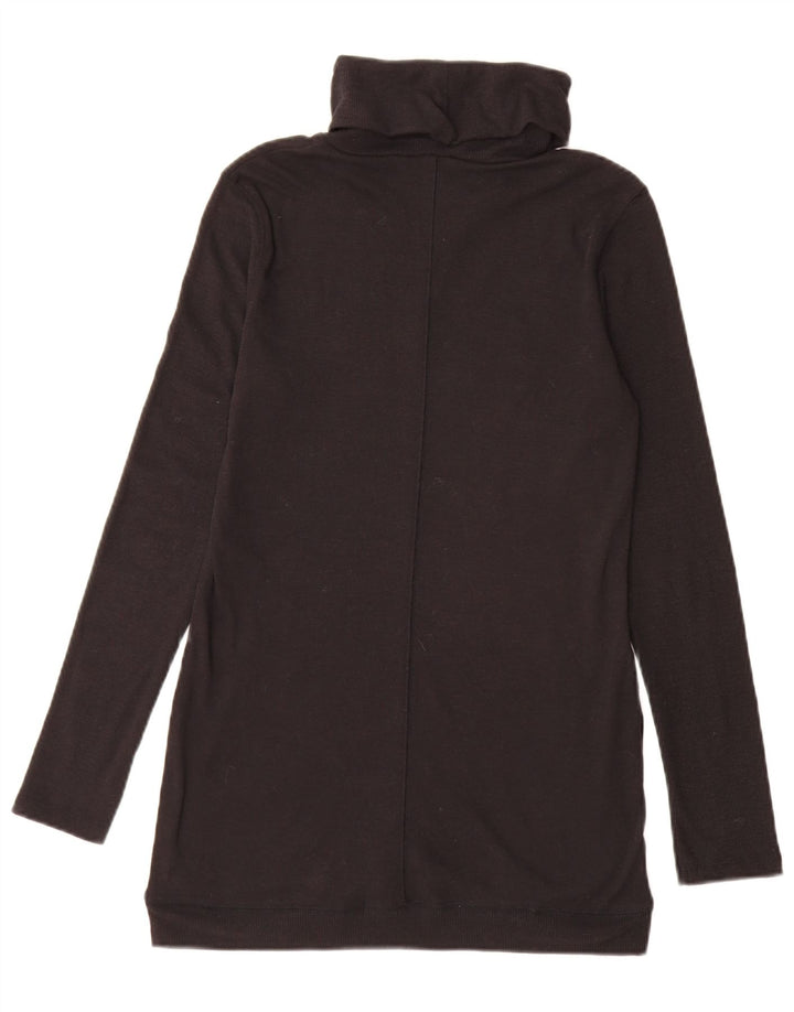 Marks & Spencer Γυναικείο πουλόβερ με ρολό λαιμόκοψη UK 10 Small Black