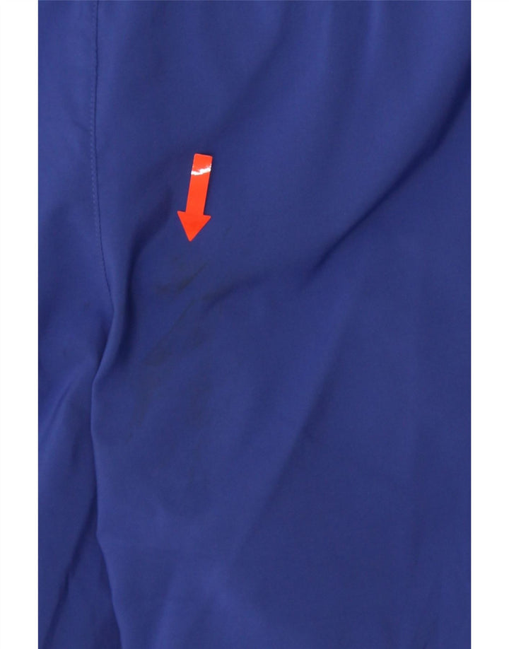 Γυναικείο αθλητικό σορτς NIKE Dri Fit UK 12 μεσαίου μπλε πολυεστέρα
