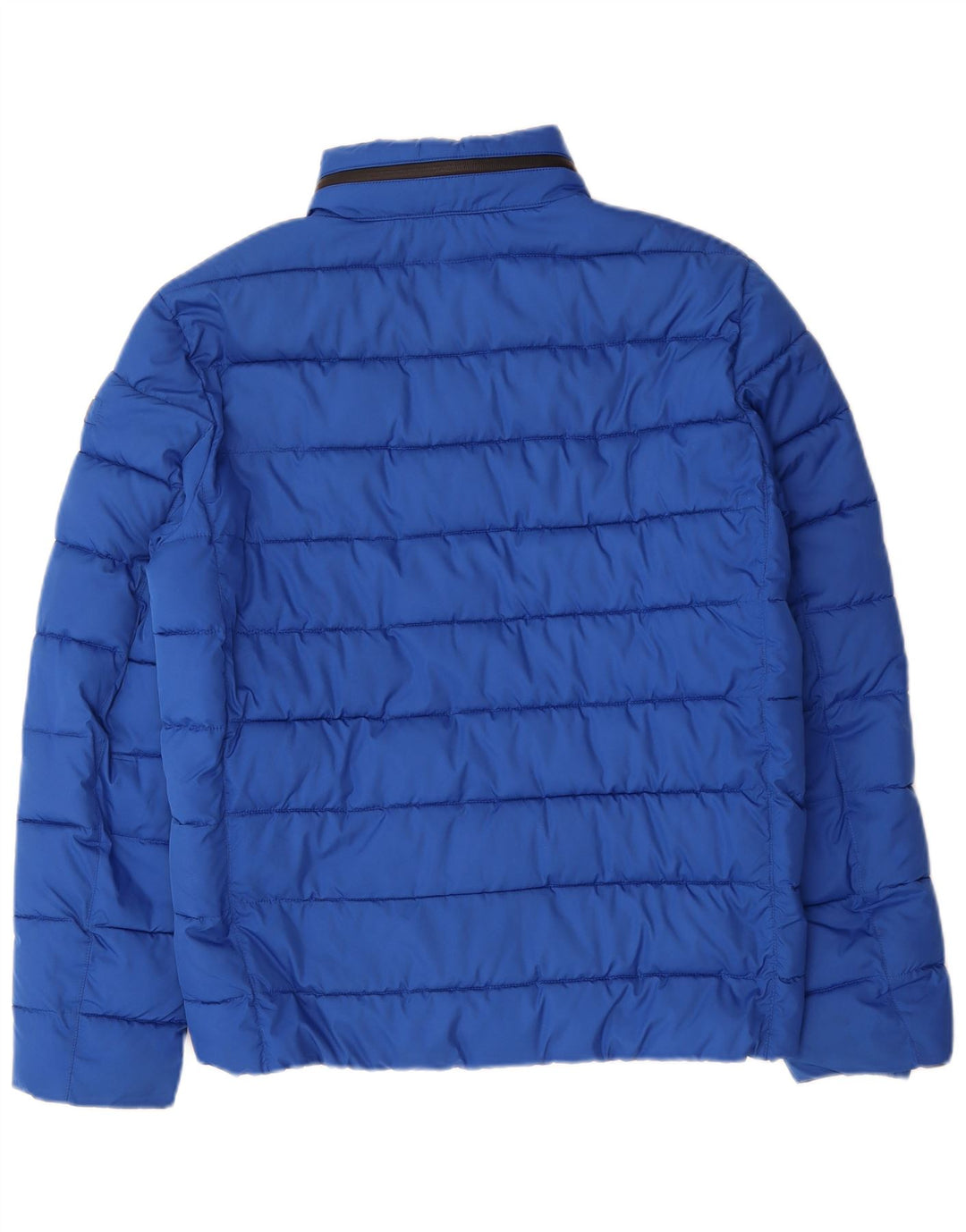 MICHAEL KORS Mens Padded Jacket UK 38 Medium Blue Polyester