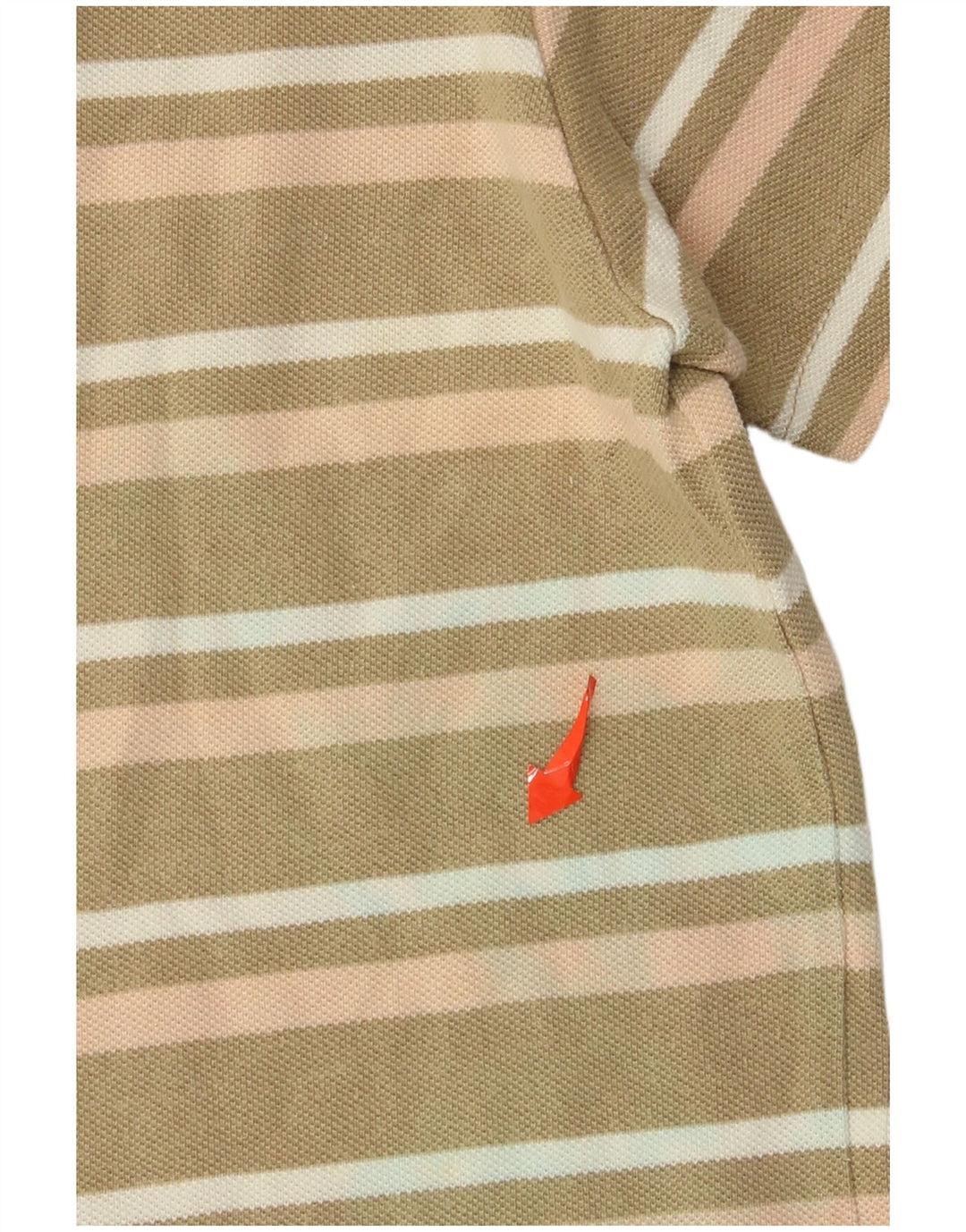 Ανδρικό μπλουζάκι πόλο Wrangler μεγάλο χακί ριγέ βαμβακερό