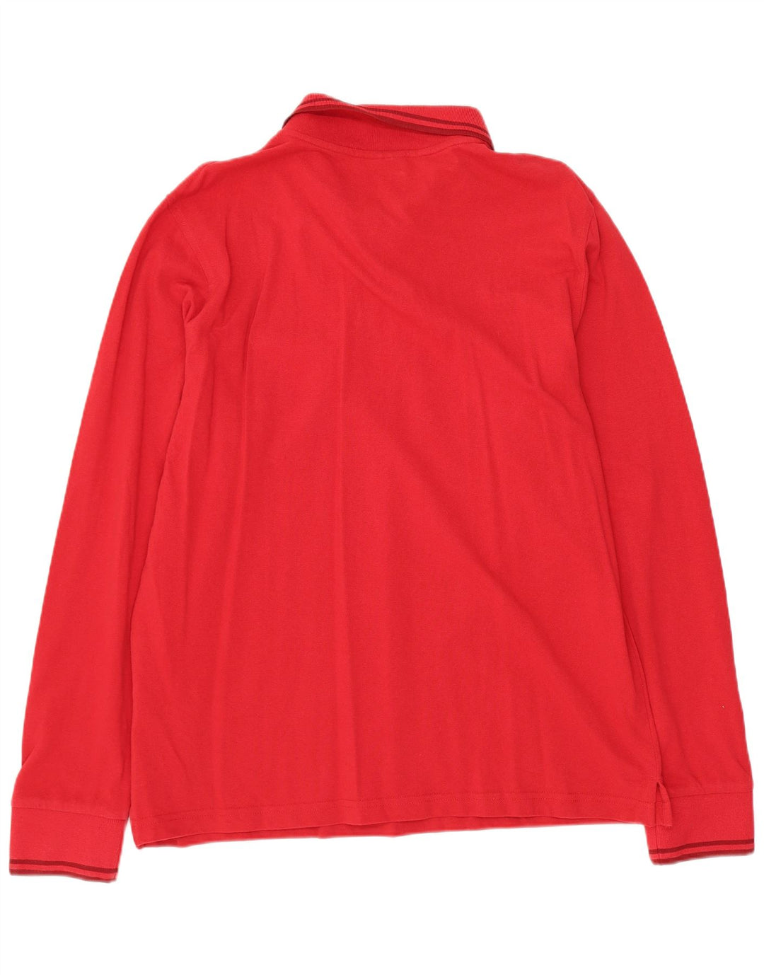 Ανδρικό μακρυμάνικο μπλουζάκι πόλο LOTTO με μεγάλο κόκκινο χρώμα