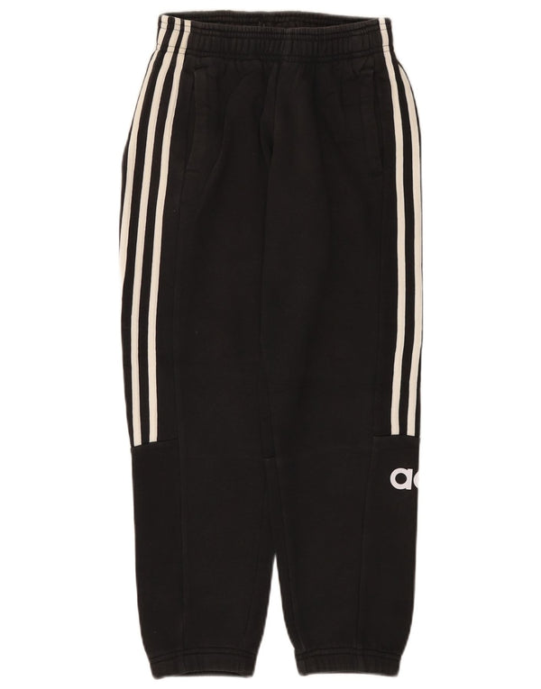 Adidas Boys Graphic αθλητική φόρμα παντελόνι Joggers 9-10 ετών μαύρο βαμβακερό