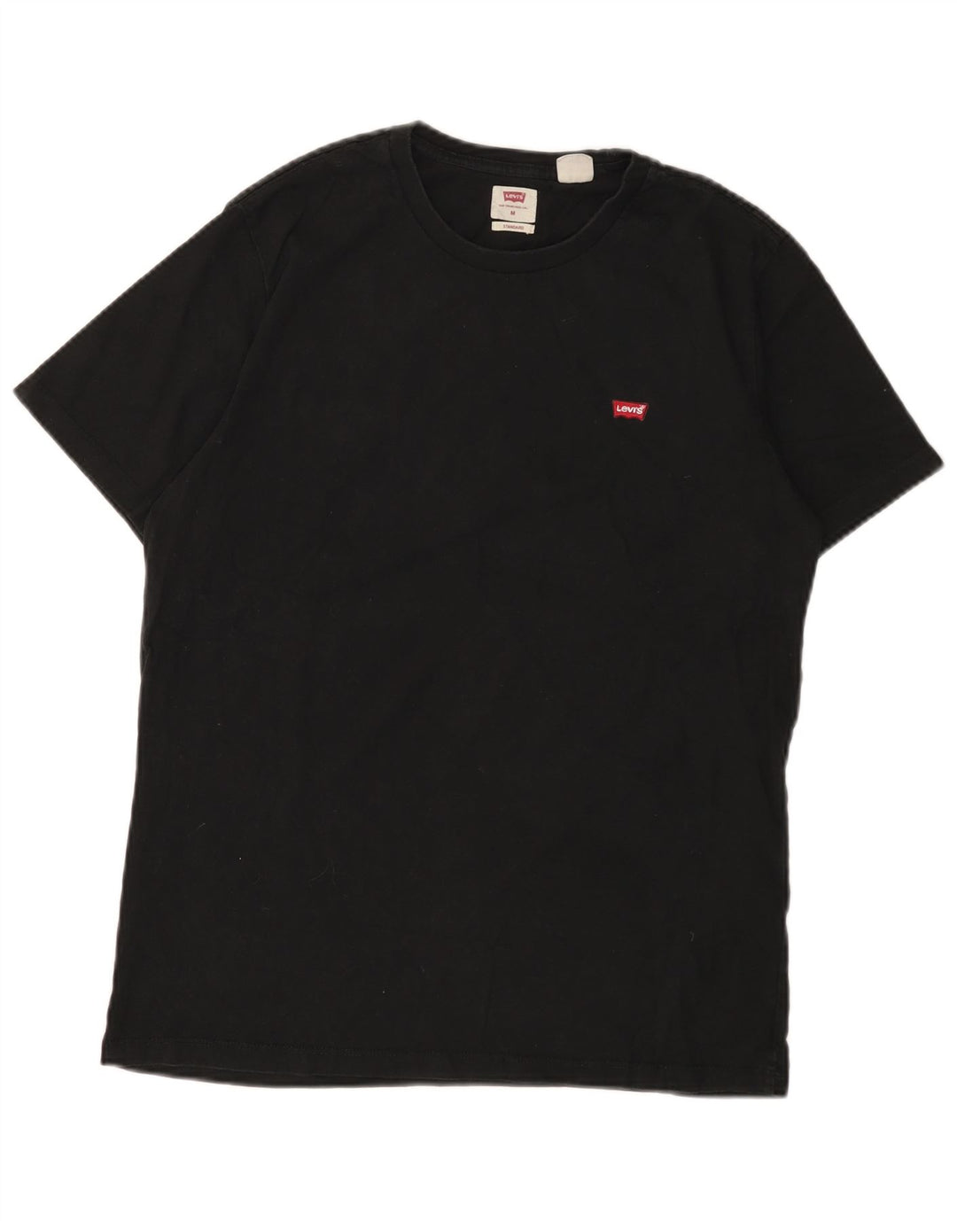 Ανδρικό T-Shirt LEVI'S Standard Fit Top Μεσαίο μαύρο βαμβακερό