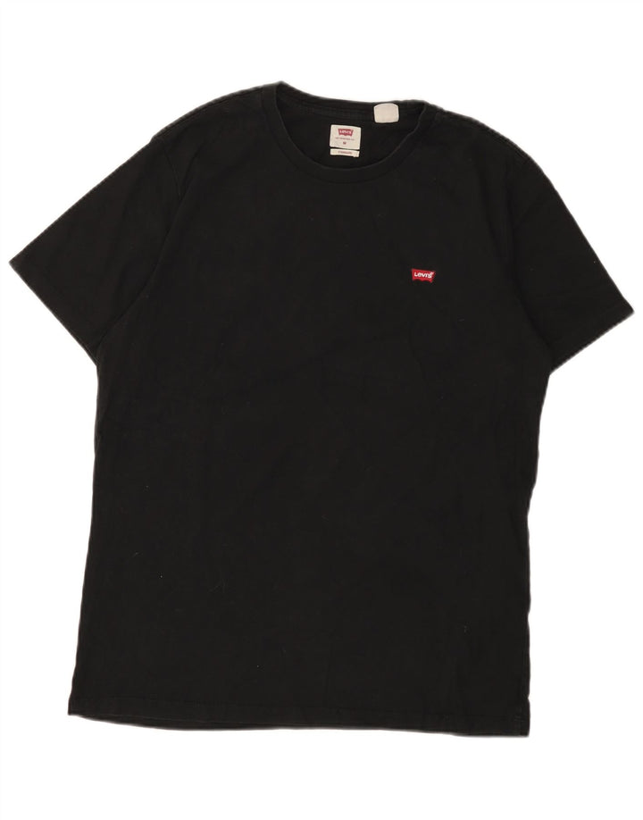 Ανδρικό T-Shirt LEVI'S Standard Fit Top Μεσαίο μαύρο βαμβακερό