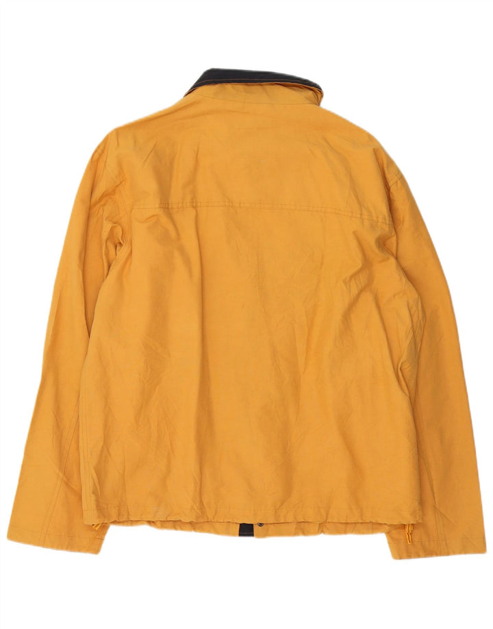 Vintage Ανδρικό μπουφάν βροχής UK 42 XL Yellow Nylon