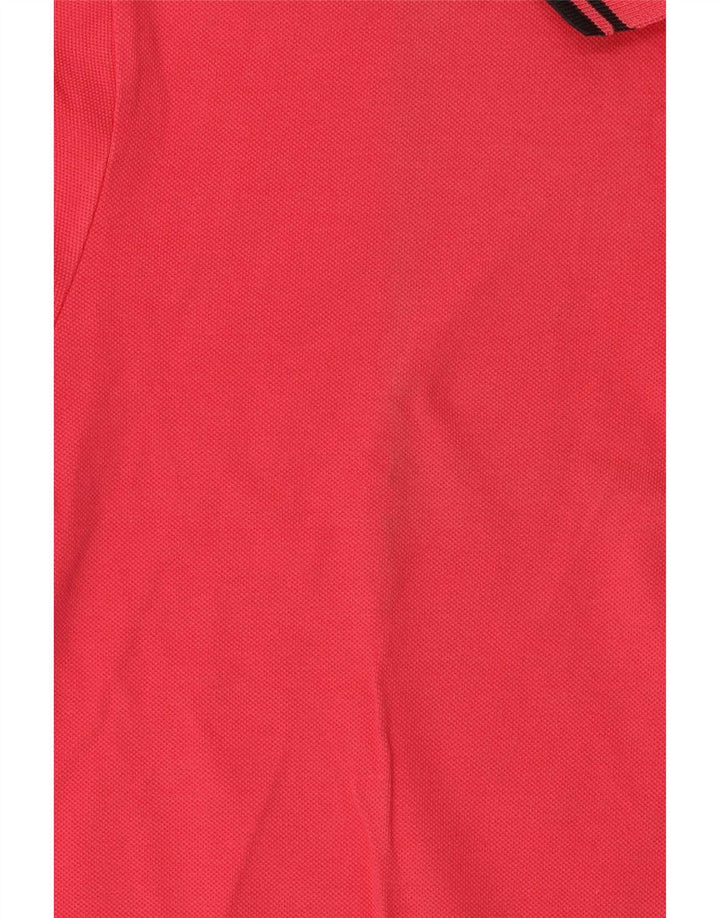 Fred Perry Ανδρικό πουκάμισο πόλο ανοιχτό και ελαστικό, μεσαίο ροζ βαμβακερό