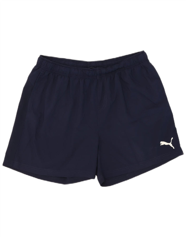 Ανδρικό αθλητικό σορτς Puma 2XL Navy Blue