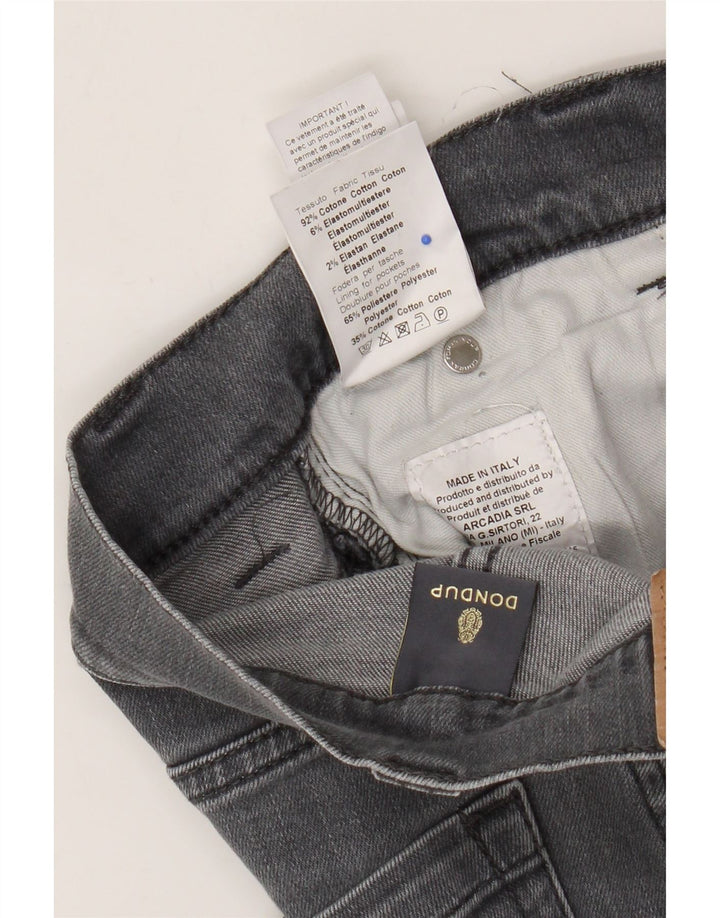 Dondup Γυναικείο Skinny Jeans W31 L29 Γκρι βαμβακερό
