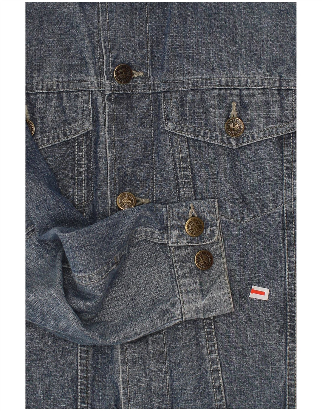 Τζιν μπουφάν Timberland Boys 7-8 Years Blue Cotton