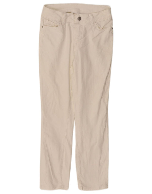 CREW ΕΝΔΥΜΑΤΑ Γυναικεία χαμηλή μέση τζιν UK 8 Small W26 L23 White