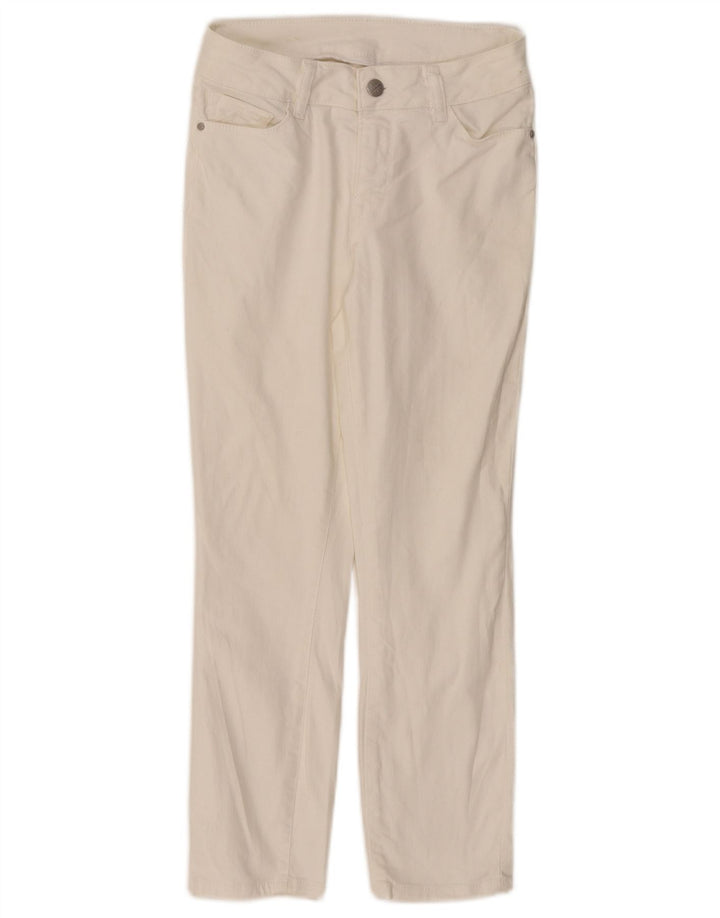 CREW ΕΝΔΥΜΑΤΑ Γυναικεία χαμηλή μέση τζιν UK 8 Small W26 L23 White