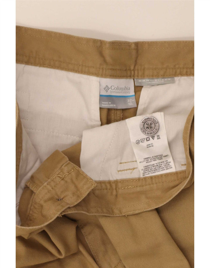 Ανδρικό σορτς Cargo Columbia Omni-Shade W32 Βαμβακερό μεσαίο μπεζ