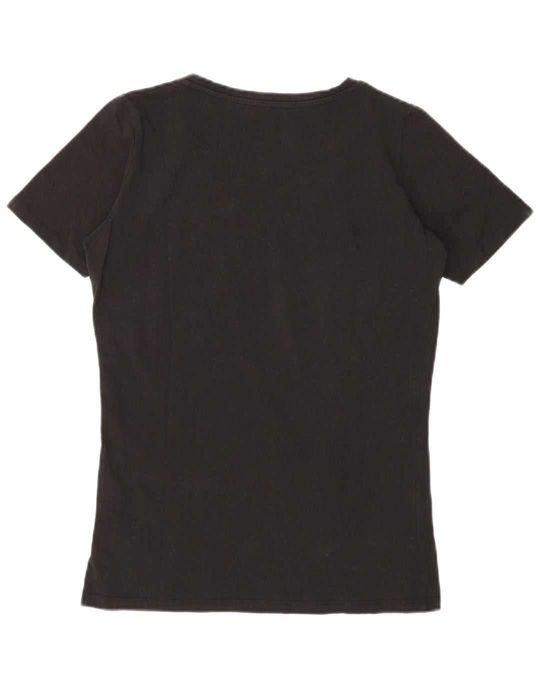 Γυναικείο γραφικό μπλουζάκι Guess Top UK 12 Medium Black