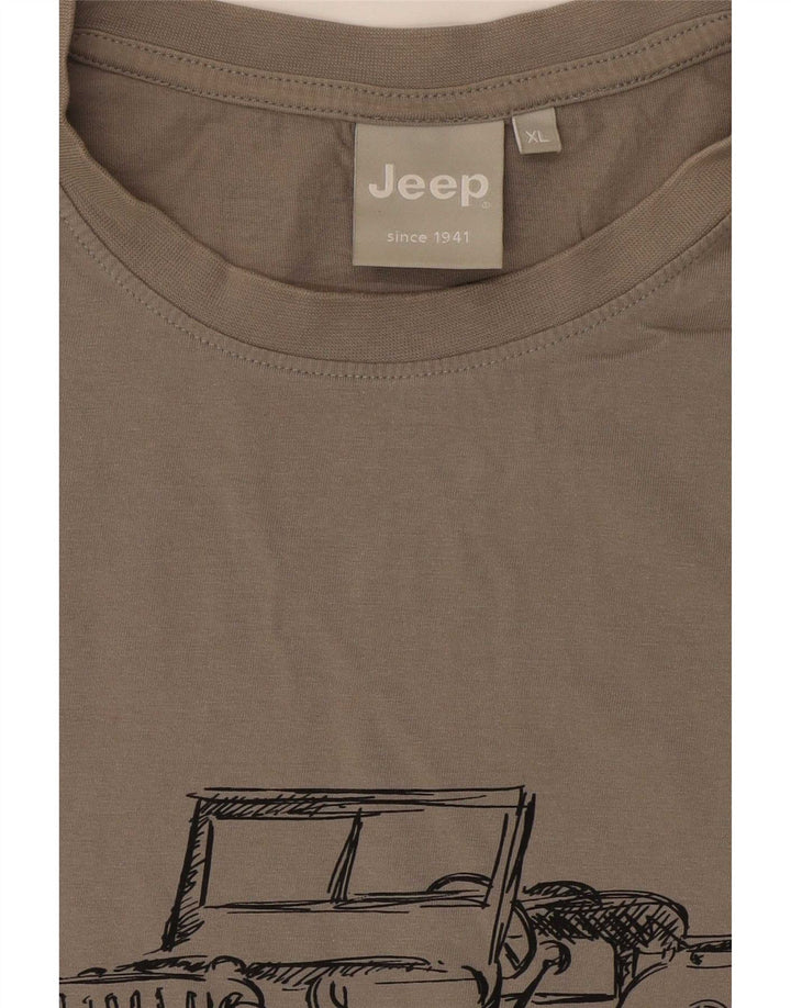 Ανδρικό T-Shirt Jeep Graphic Top XL Grey