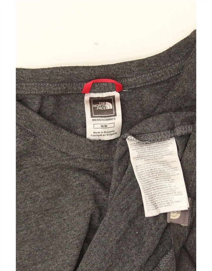 Ανδρικό T-Shirt North Face Top από βαμβακερό μεσαίο γκρι φλιτζάνι