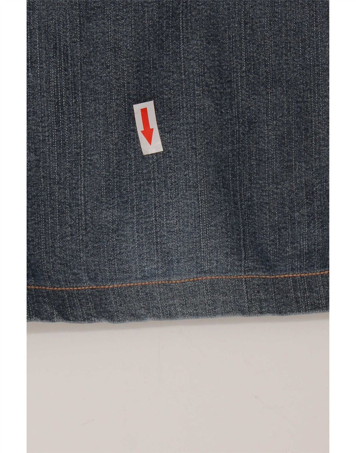 Ανδρικό τζιν Trussardi ίσιο W34 L32 Μπλε βαμβακερό