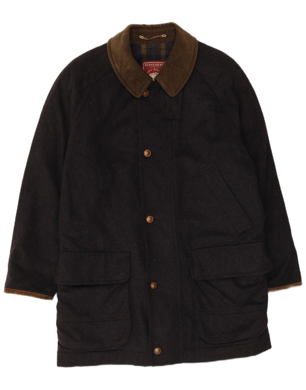 Ανδρικό πανωφόρι Schneiders EU 48 Medium Navy Blue Polyamide