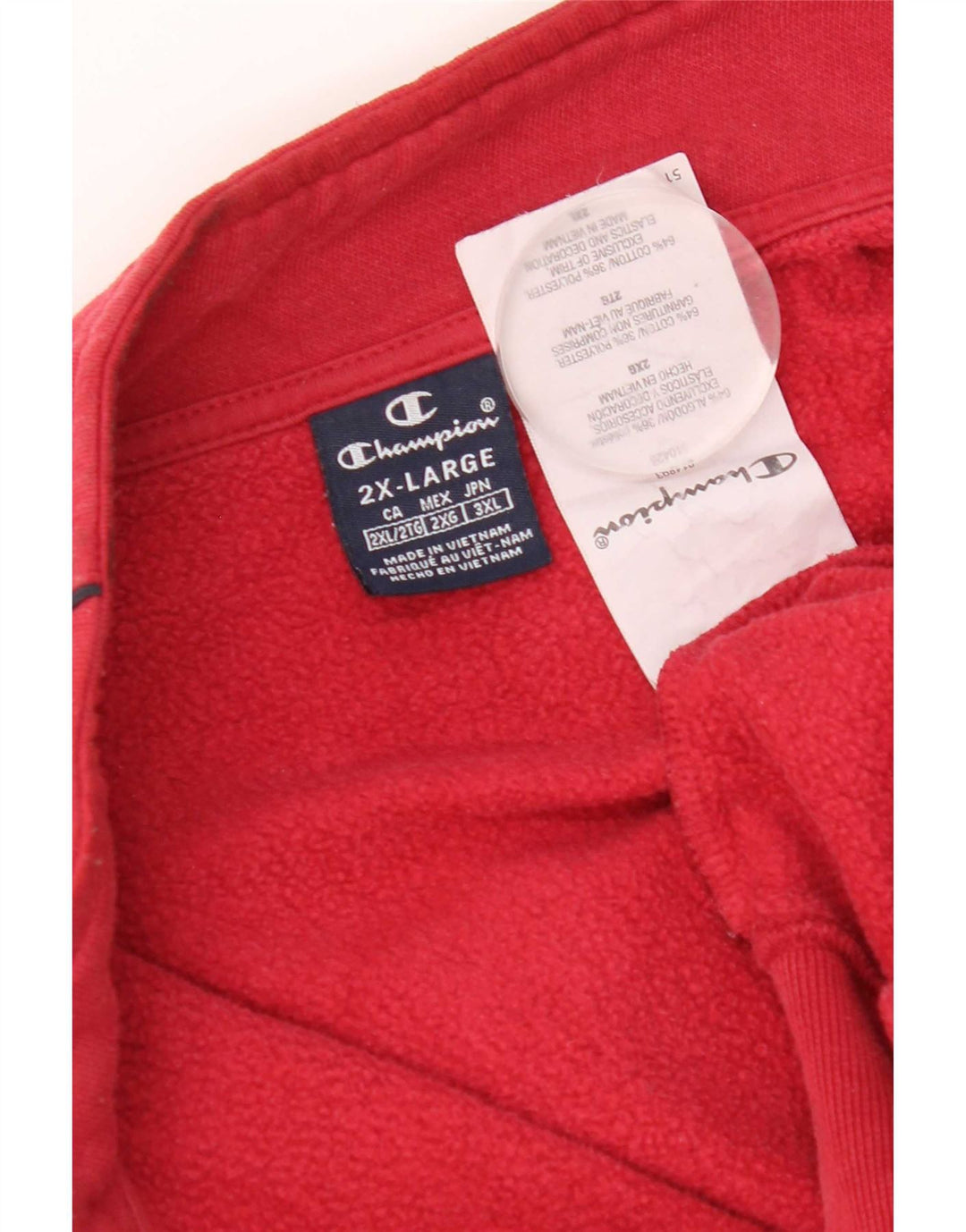 Ανδρική φόρμα Champion Top Jacket 2XL Red Cotton