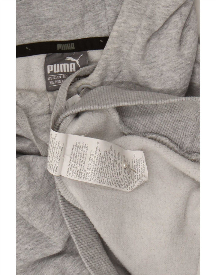 Puma Ανδρικό Hoodie Jumper 2XL Γκρι βαμβακερό