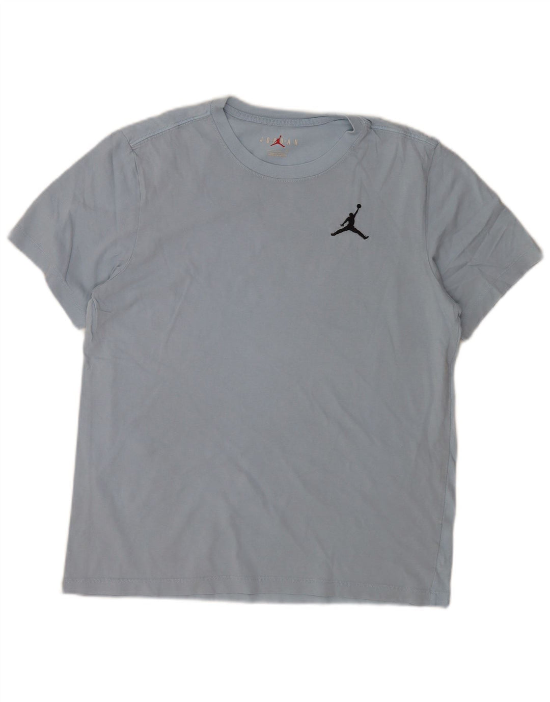 Jordan Ανδρικό T-Shirt Top μεγάλο μπλε βαμβακερό