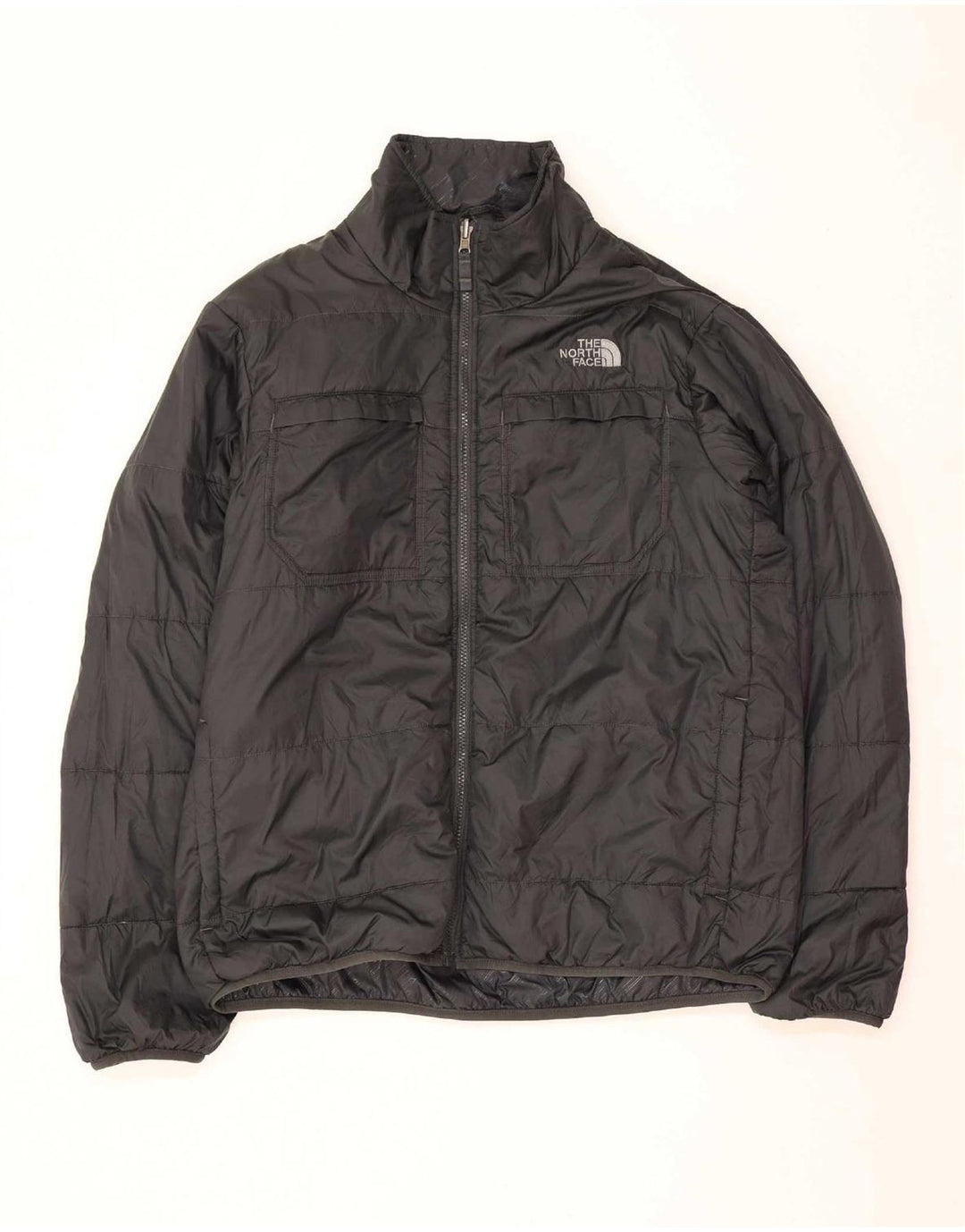 Ανδρικό αναστρέψιμο μπουφάν North Face UK 40 Large Black Nylon