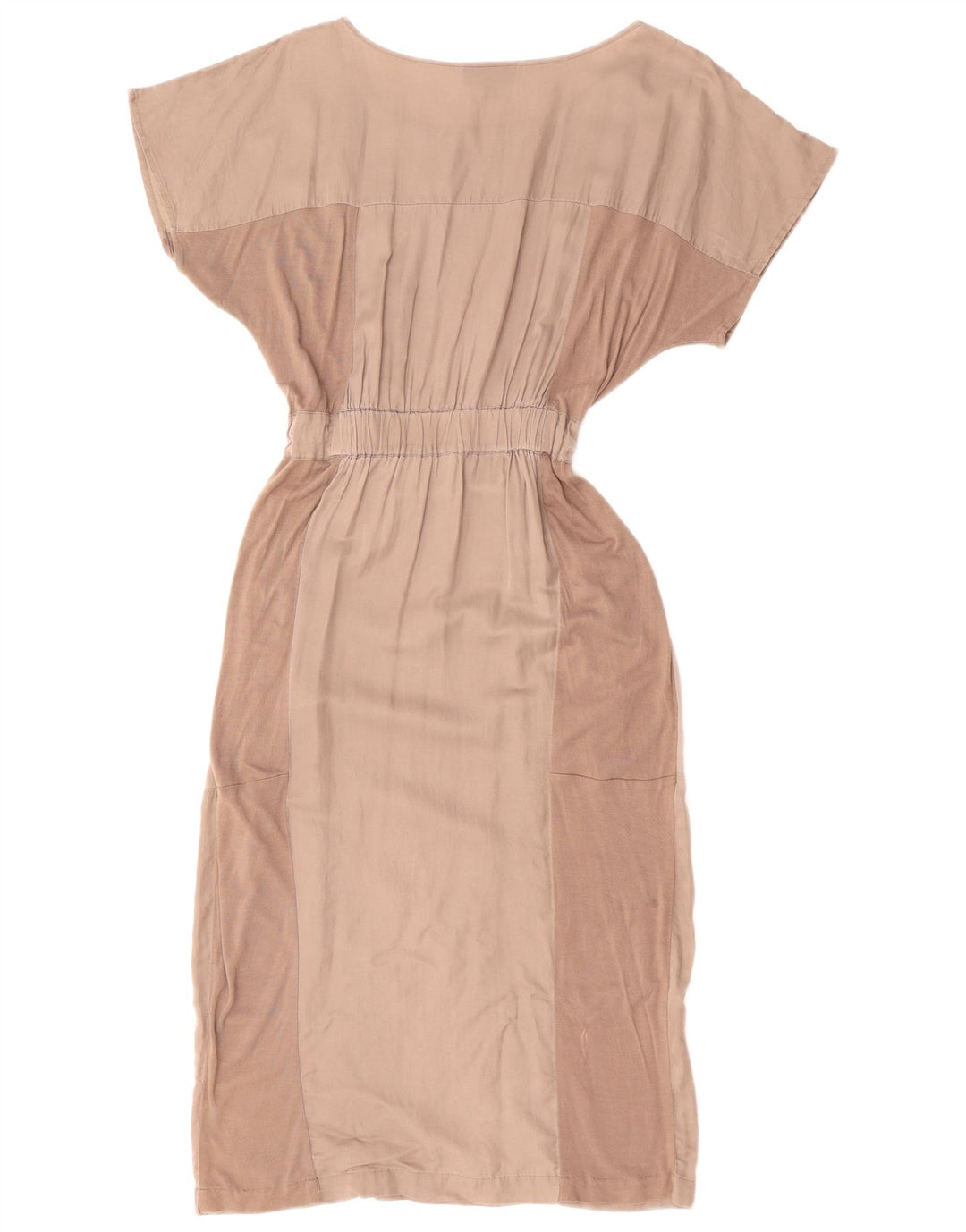 WAREHOUSE Γυναικείο μάξι φόρεμα UK 12 μεσαίου γκρι χρώματος βαμβακερό