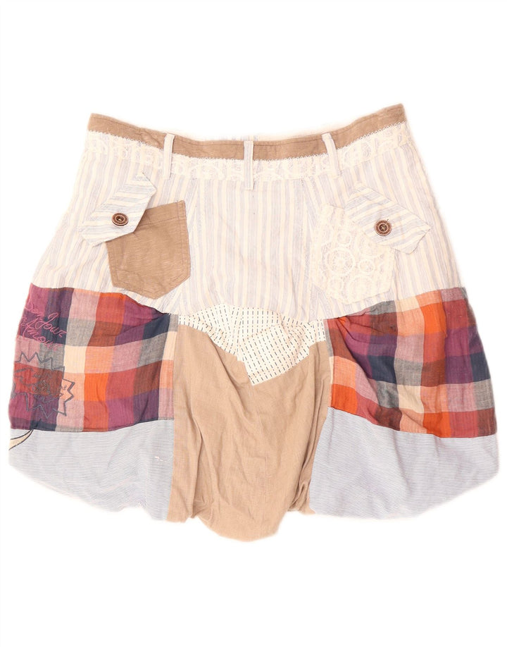 DESIGUAL Γυναικεία φούστα φούσκα EU 36 Small W30 πολύχρωμο συνονθύλευμα