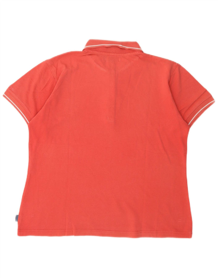 Asics Γυναικείο Πόλο Μπλουζάκι UK 18 XL Ροζ βαμβακερό